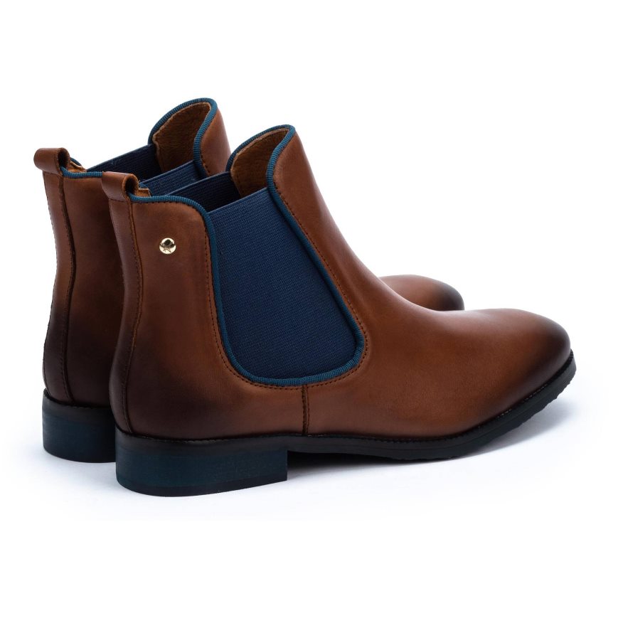 Women's Pikolinos ROYAL Ankle Boots Brown | NZ E029AQ8